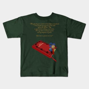 The talking worm Kids T-Shirt